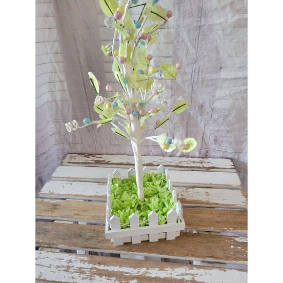 Easter egg tree home decor shabby chic celebrate it Michael's whimsical kitchen - Picture 3 of 8